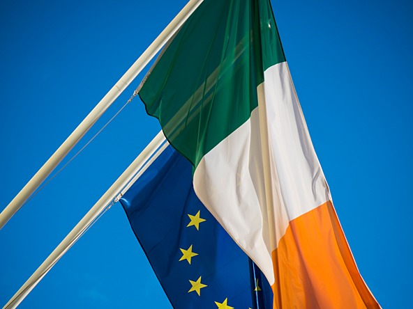 Ireland and EU flag_crop